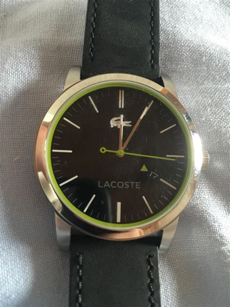 spot fake lacoste watches
